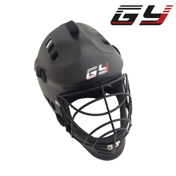 Matte black American Football Helmet  full face  floorball mask