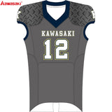 Kawasaki Brand Custom American Football  Jersey Men Women Kids Shirt Plus Size XS-5XL Breathable Sports Football  shorts 002