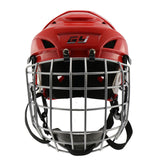 GY sports hockey equipment colour lacrose professional ice hockey Helmet with face mask for exercise children gear