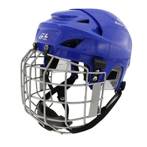 GY sports hockey equipment colour lacrose professional ice hockey Helmet with face mask for exercise children gear