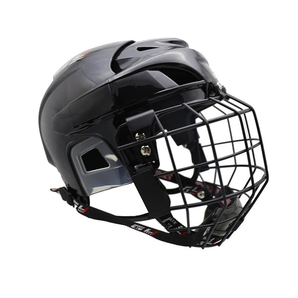 2019 Free shipping hot sales ice hockey helmet with A3 steel mask field hockey helmet hockey cage combo For sale GY-PH9000-C2